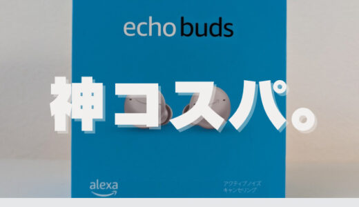 EchoBuds(第2世代)長期使用レビュー！初めてのノイズキャンセリングイヤホンにおすすめ